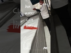 Trenchless CIPP Water Inversion การซ่อมแซมท่อระบายน้ำเทศบาล Water Gravity Inverting Liner