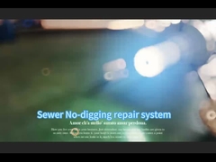 ซุปเปอร์ขนาดใหญ่ UV Liner DN1650 by 65m ความยาวถูกติดตั้งใน Qingdao Shandong