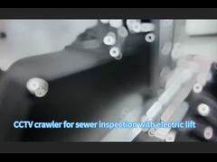 กล้อง HD PTZ สําหรับ Cctv Crawler Unit Pipe Inspection กล้องระบบหุ่นยนต์