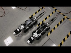 ล้อหุ่นยนต์สำรวจท่อ CCTV สำหรับท่อขนาดเล็กและขนาดใหญ่