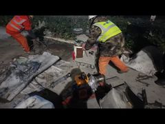 หุ่นยนต์สำรวจท่อ CCTV แนวตั้ง ทำความสะอาดท่อระบายน้ำ สายเคเบิลยาวห้าเมตร D18