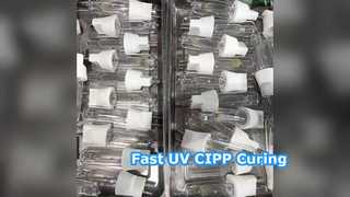 โคมไฟบ่ม UV CIPP ประสิทธิภาพสูงสำหรับการซ่อมแซมท่อ