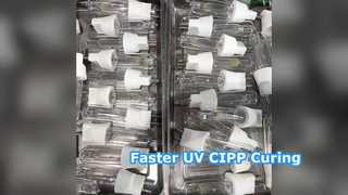 โคมไฟบ่ม UV CIPP ความเข้มสูงสำหรับการซ่อมแซมท่อ