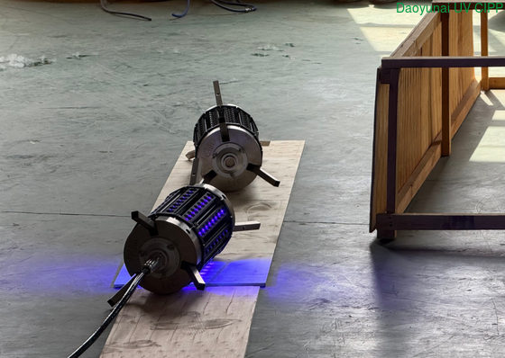 ประสบความสําเร็จการรักษาความแข็งที่ดีกว่ากับอุปกรณ์ UV CIPP สําหรับการซ่อมบํารุงระบายน้ํา