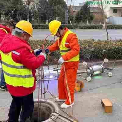 DN800 UV CIPP Trenchless Pipeline Construction with UV-light Curing and High-strength Liners for Sewer Rehabilitation